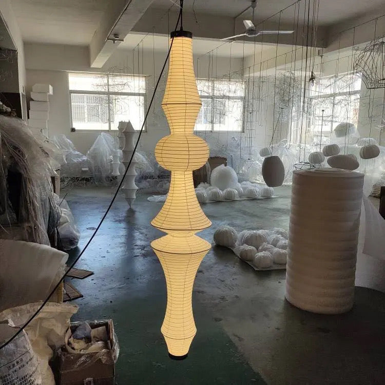 Nexa Sculptural Pendant Lights With Japanese Minimalist Geometry