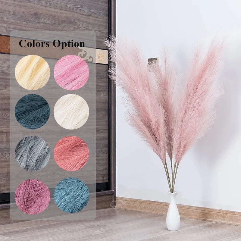 LumaBloom フェイクパンパスグラス ふわふわ人工羽毛