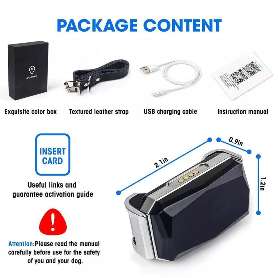 GPS obojek pro sledování domácích mazlíčků