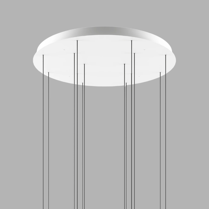 AuroraSphere Cluster LED Pendant Light With Handcrafted Glass Orbs