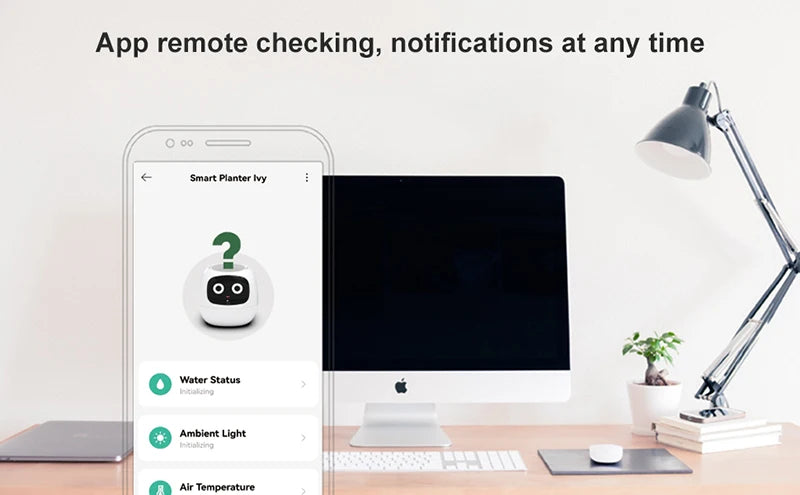 Smart Sensors Planter - 7 Smart Sensors, and Ai Chips Make Raising Plants Easy and Fun for Living Room