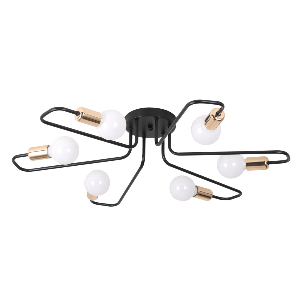 Asteri Eight-Bulb Dimmable Chandelier For Living Rooms And Offices