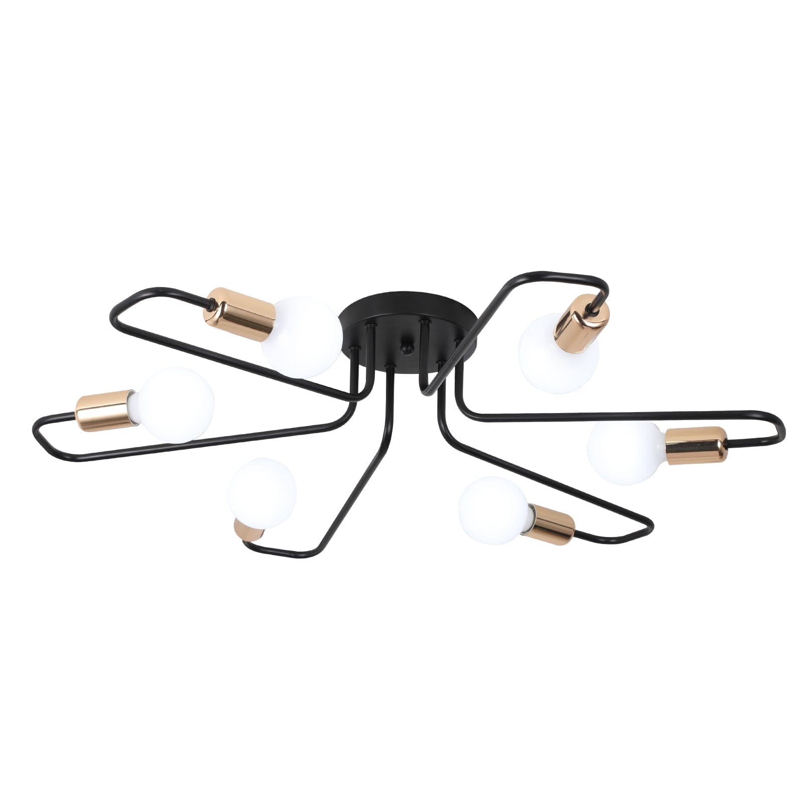 Asteri Eight-Bulb Dimmable Chandelier For Living Rooms And Offices