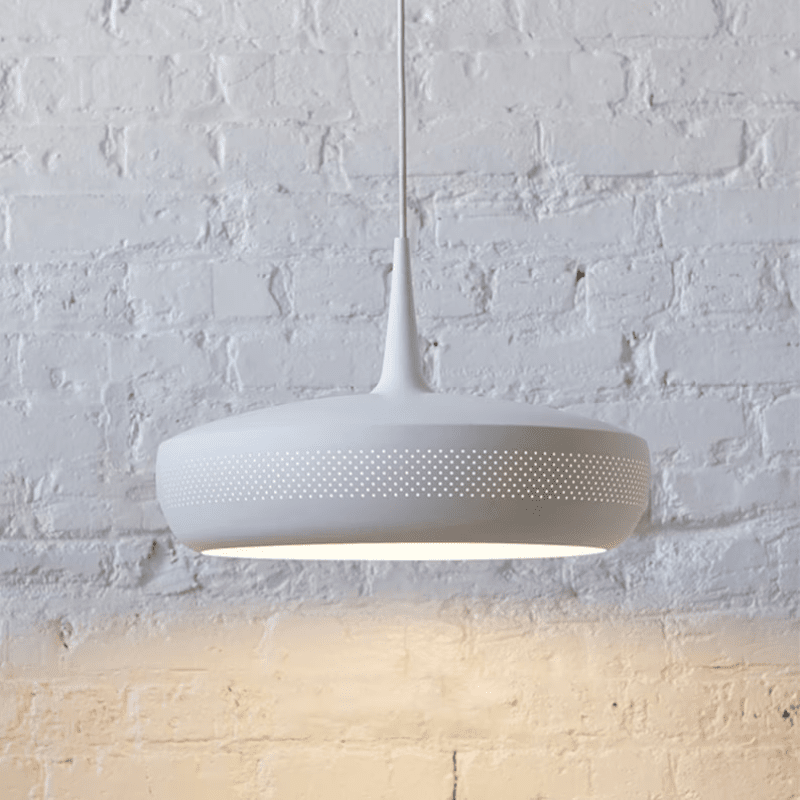 Nordenis Nordic Art Pendant Light In White Aluminum