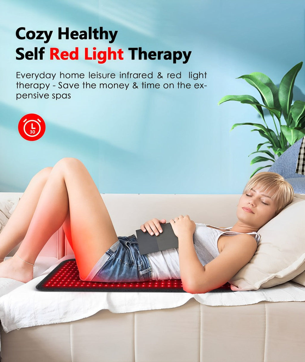Red Light Therapy Larger Pad At Home ,Red Light Therapy Wrap