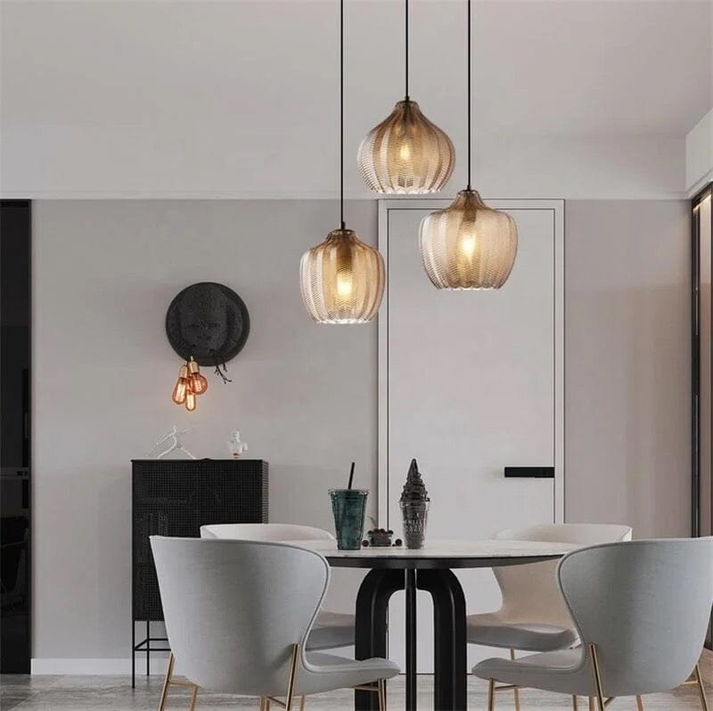Aurea Glass Pendant Lights For Modern Minimalist Interiors