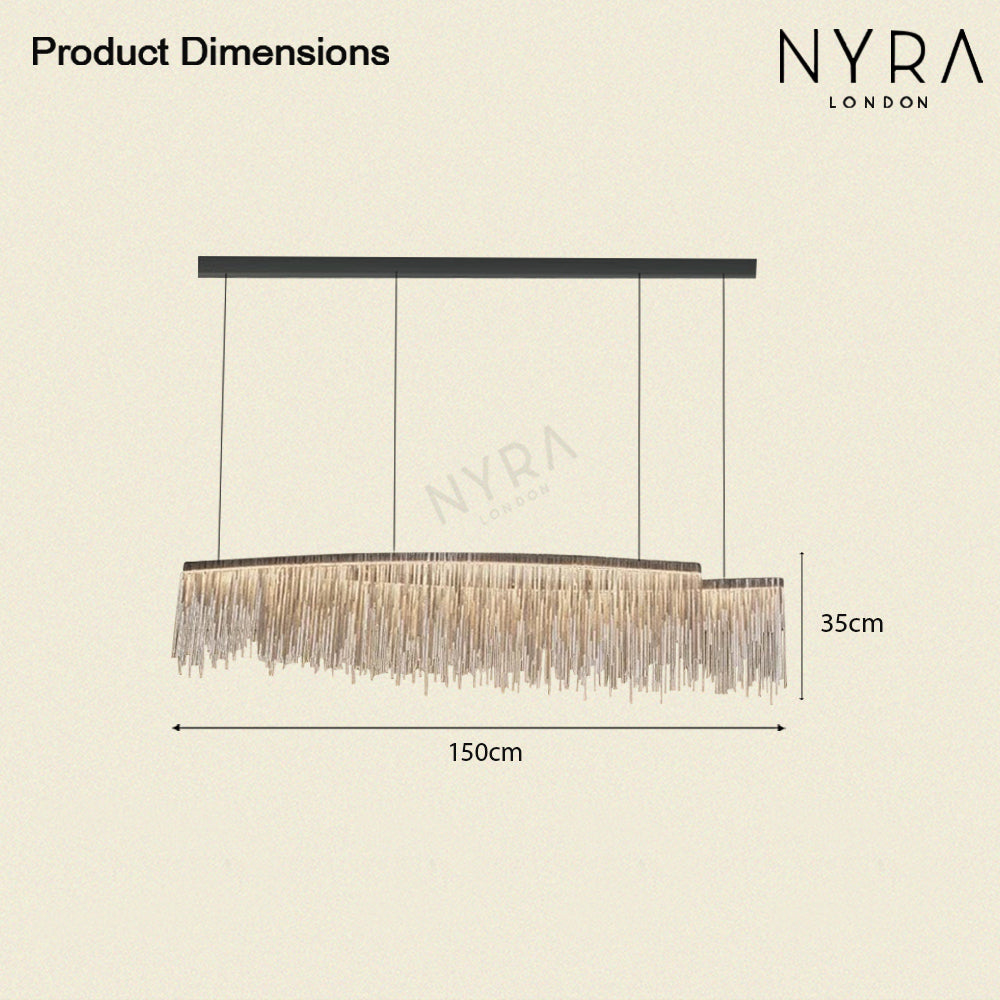 Levana Tassel Chandelier