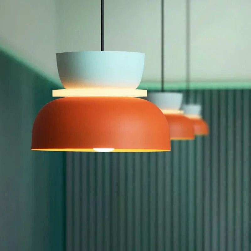 Asteri Pendant Light | Colorful Matte Finish for Bright Spaces