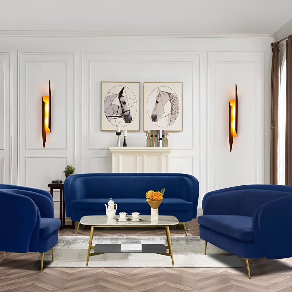 VeroLux Foldable Wall Lamp With Aluminum And Iron Construction