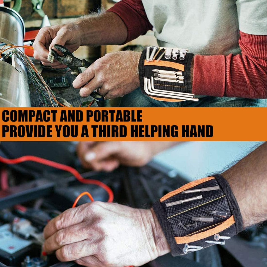 Magnetic Wristband Tool Holder – For Electricians, Handymen, and DIY Enthusiasts 🛠️🧲