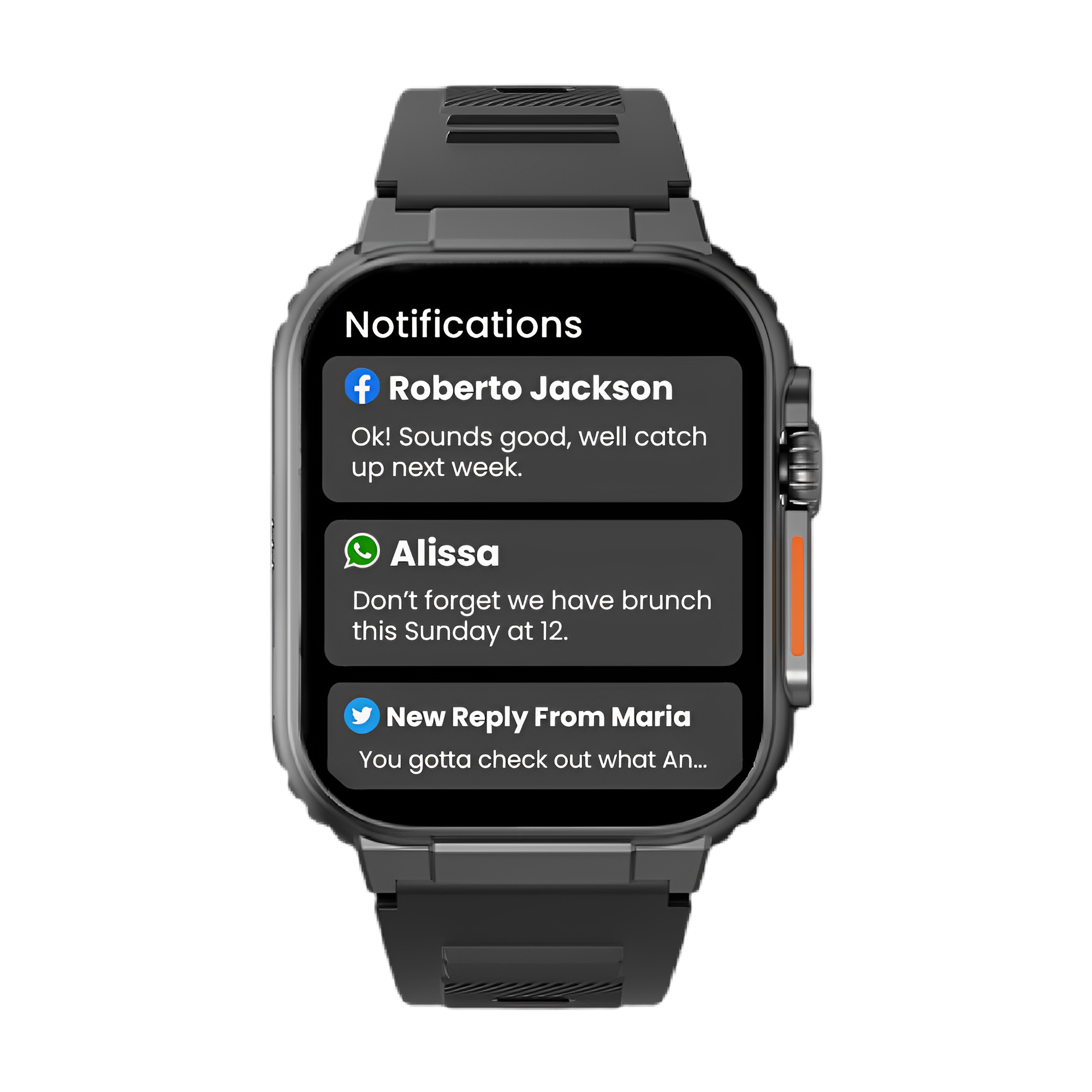 Vanntett Bluetooth-fitnessarmbånd smartklokke