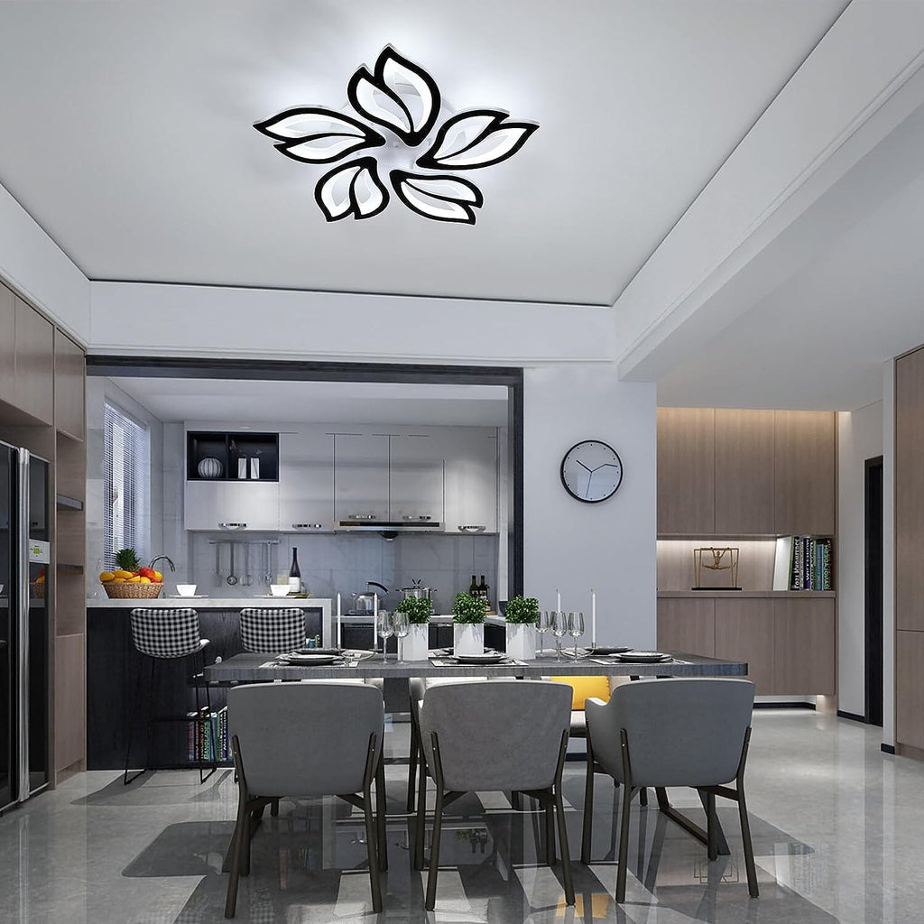 Asteris Chandelier With Floral Silhouette For Modern Interiors