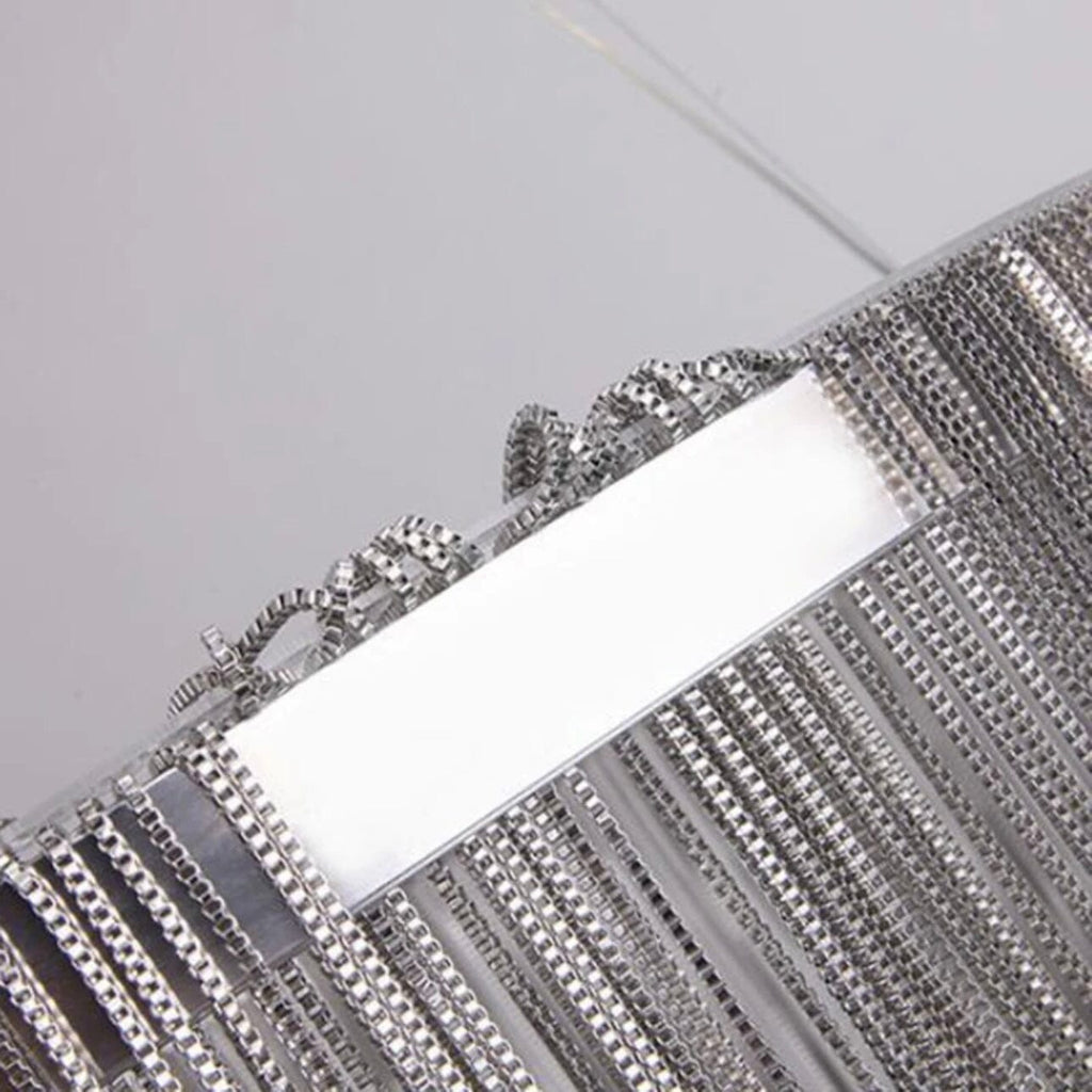 Asterra Nordic Circular Tassel Chain Chandelier for Modern Interiors