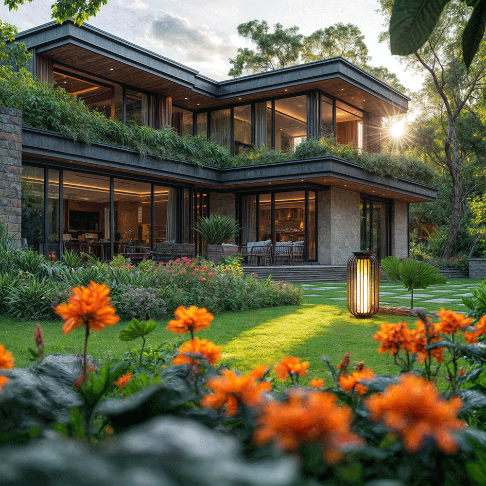 Novae Cage Lanterns Waterproof Outdoor Lighting for Patios