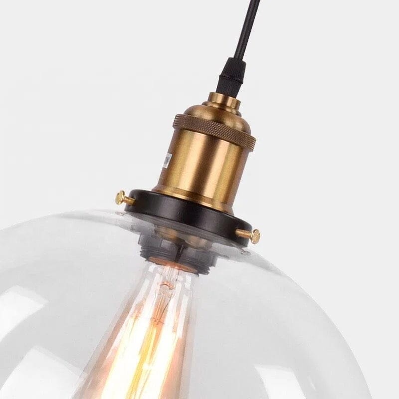 NovaLyn Retro Glass Pendant Lights for Modern Living Rooms