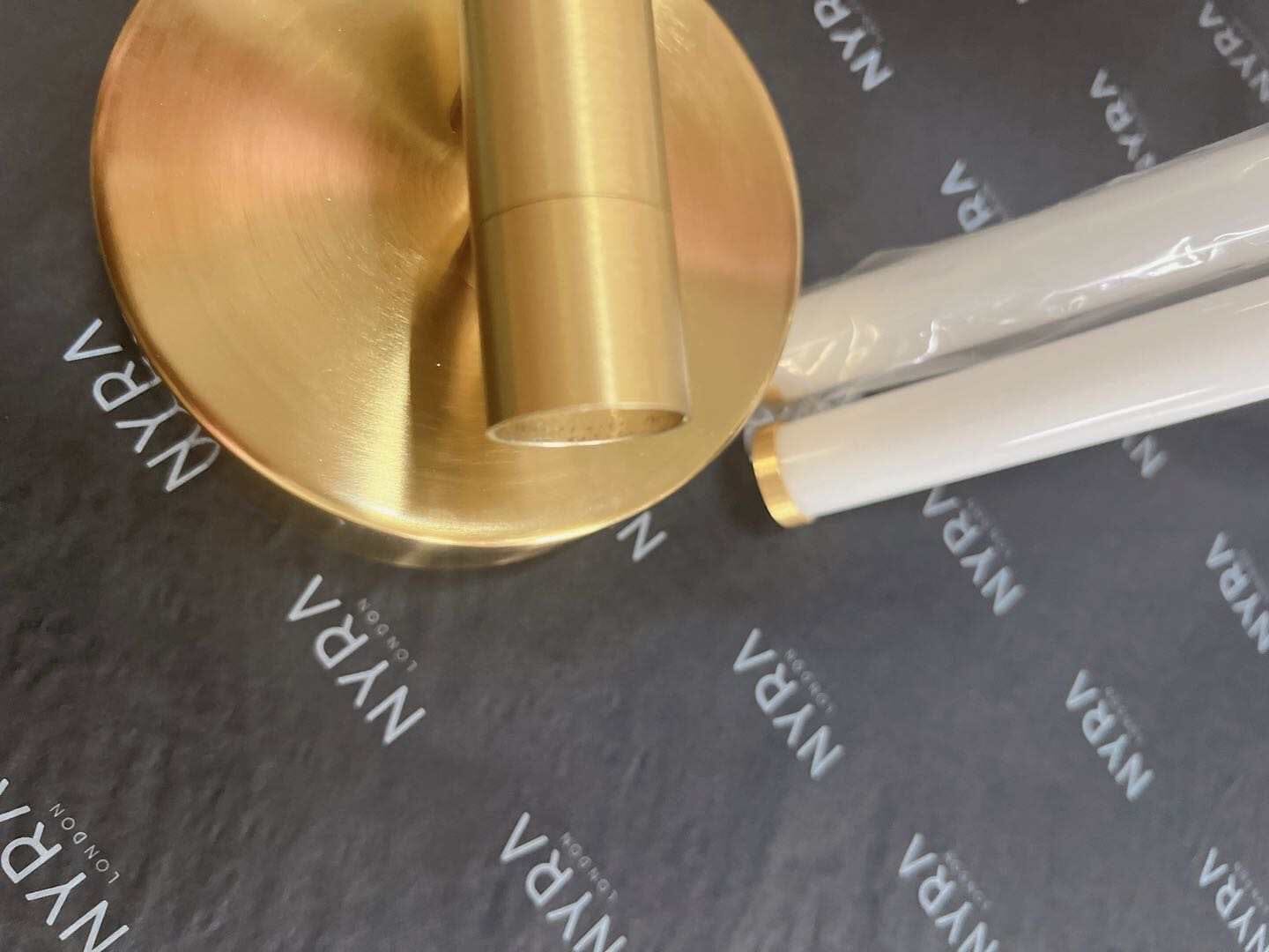 NovaLume Tube Mirror Wall Light With Acrylic Diffusion