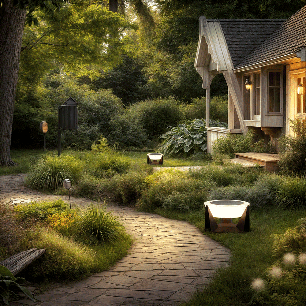 Silvyr Outdoor Solar Porch Light Nordic Inspired Wall Lamp