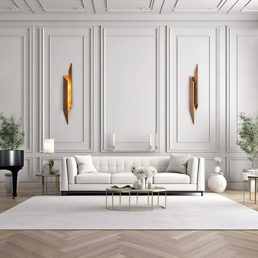 VeroLux Foldable Wall Lamp With Aluminum And Iron Construction