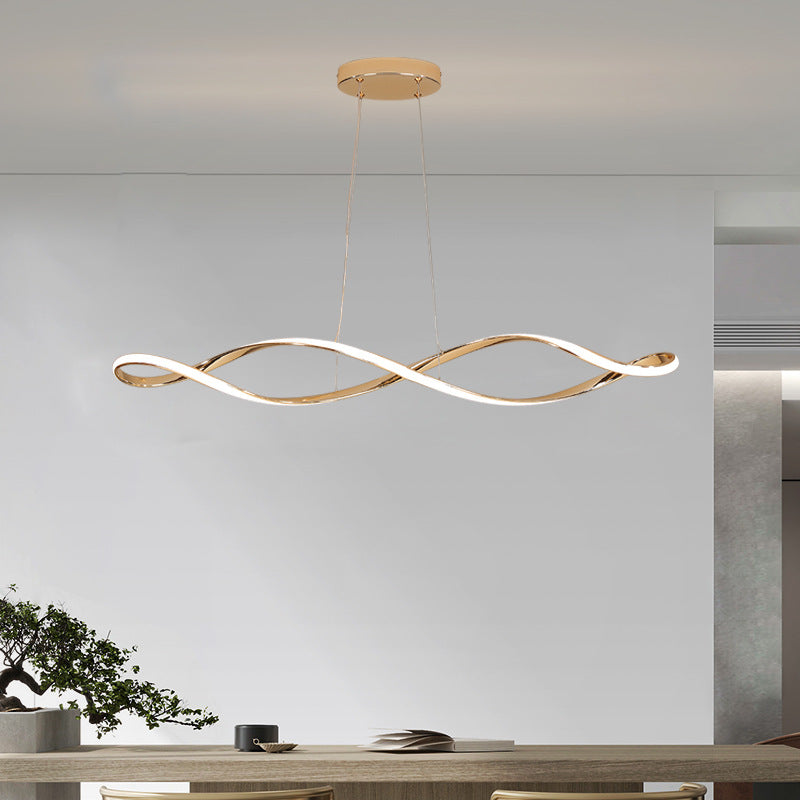 Asteris Spiral Chandelier Nordic Inspired Ceiling Light