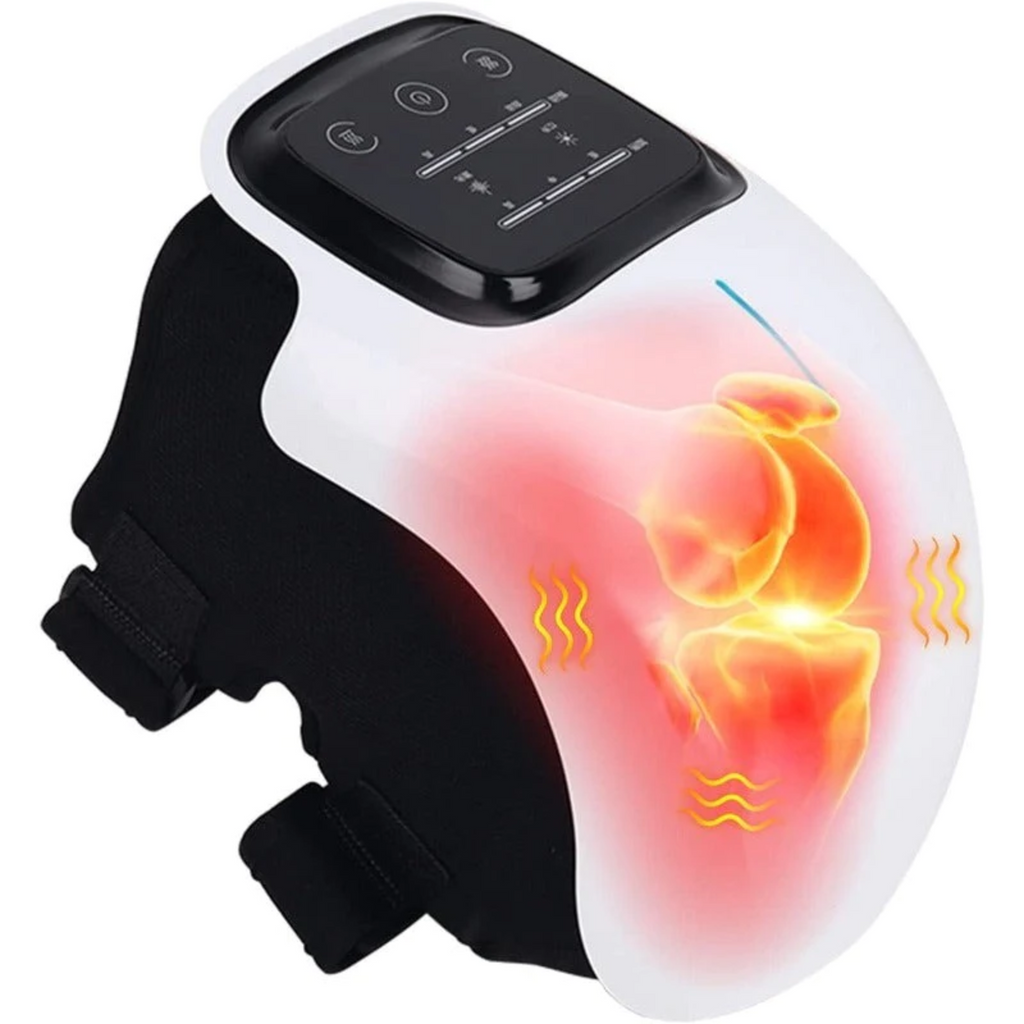 Rechargeable Knee Massager- Red Light Knee Pain Relief Massager
