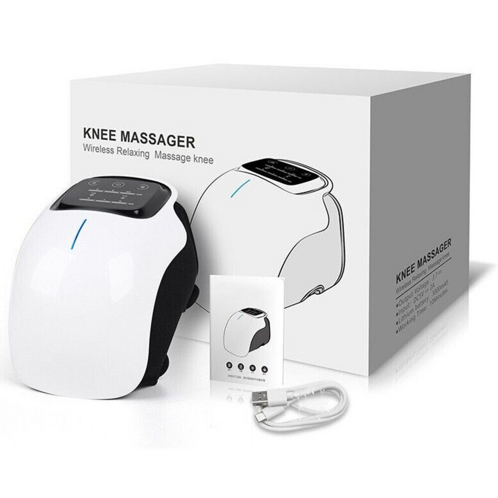 Rechargeable Knee Massager- Red Light Knee Pain Relief Massager
