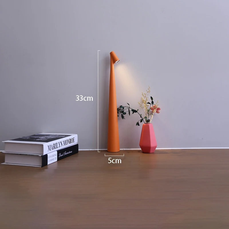 Nordic Minimalist Cordless Table Lamp - Rechargeable & Stylish Decor