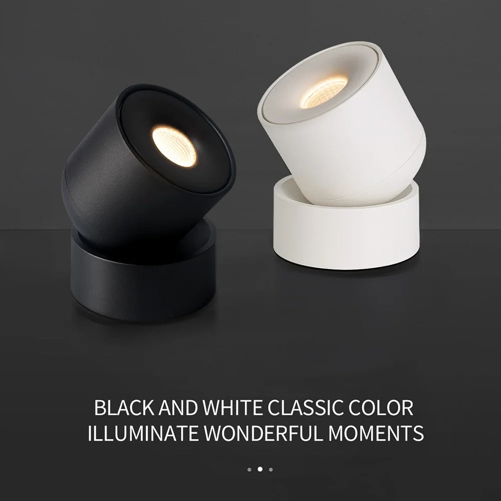 NovaLume Helio 360 Degree LED Ceiling Spotlight For Modern Homes And Offices