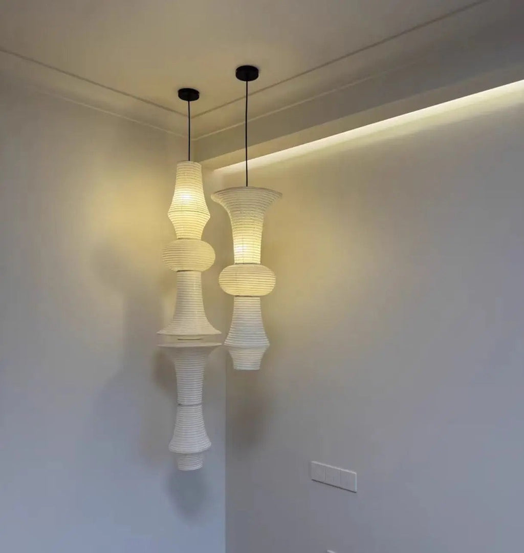 Nexa Sculptural Pendant Lights With Japanese Minimalist Geometry