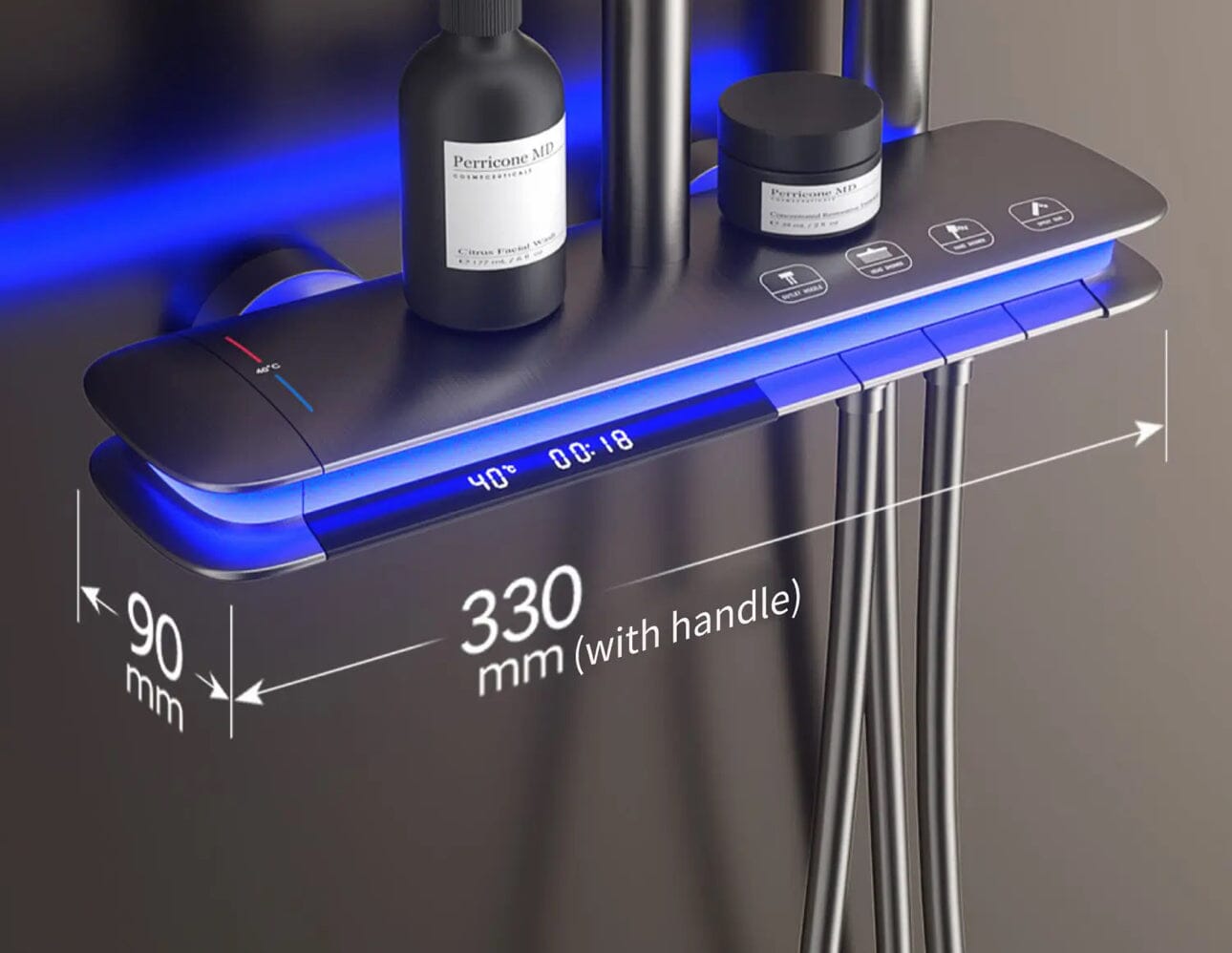 Nuvella | UFO Keys digitális zuhanyegység