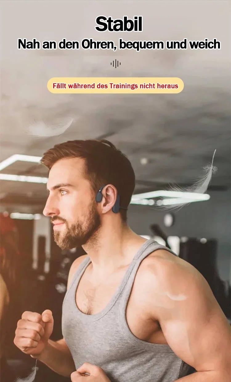 Ear Conduction Headphones - Bluetooth Wireless Headphones