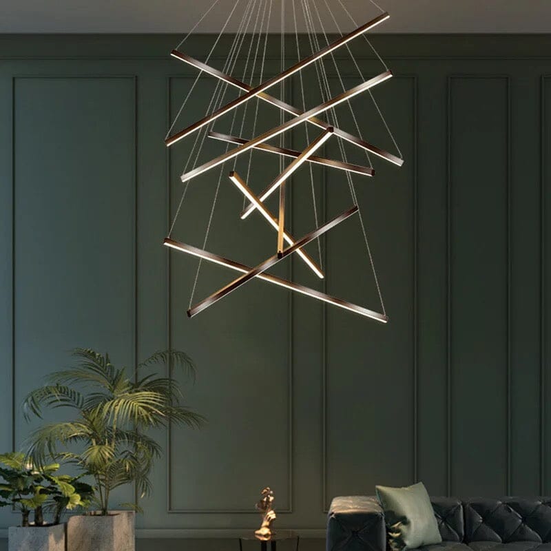 Alvora | Contemporary Duplex Chandelier