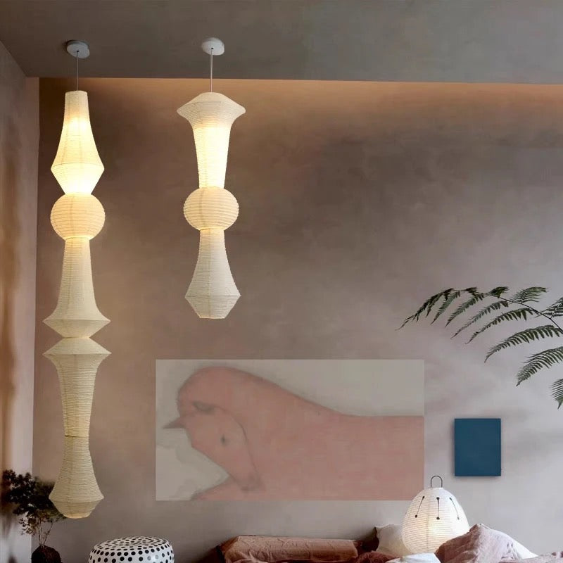 Nexa Sculptural Pendant Lights With Japanese Minimalist Geometry