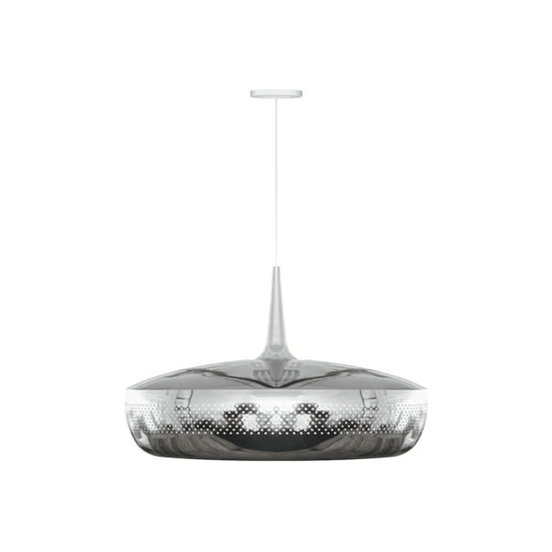 Nordenis Nordic Art Pendant Light In White Aluminum