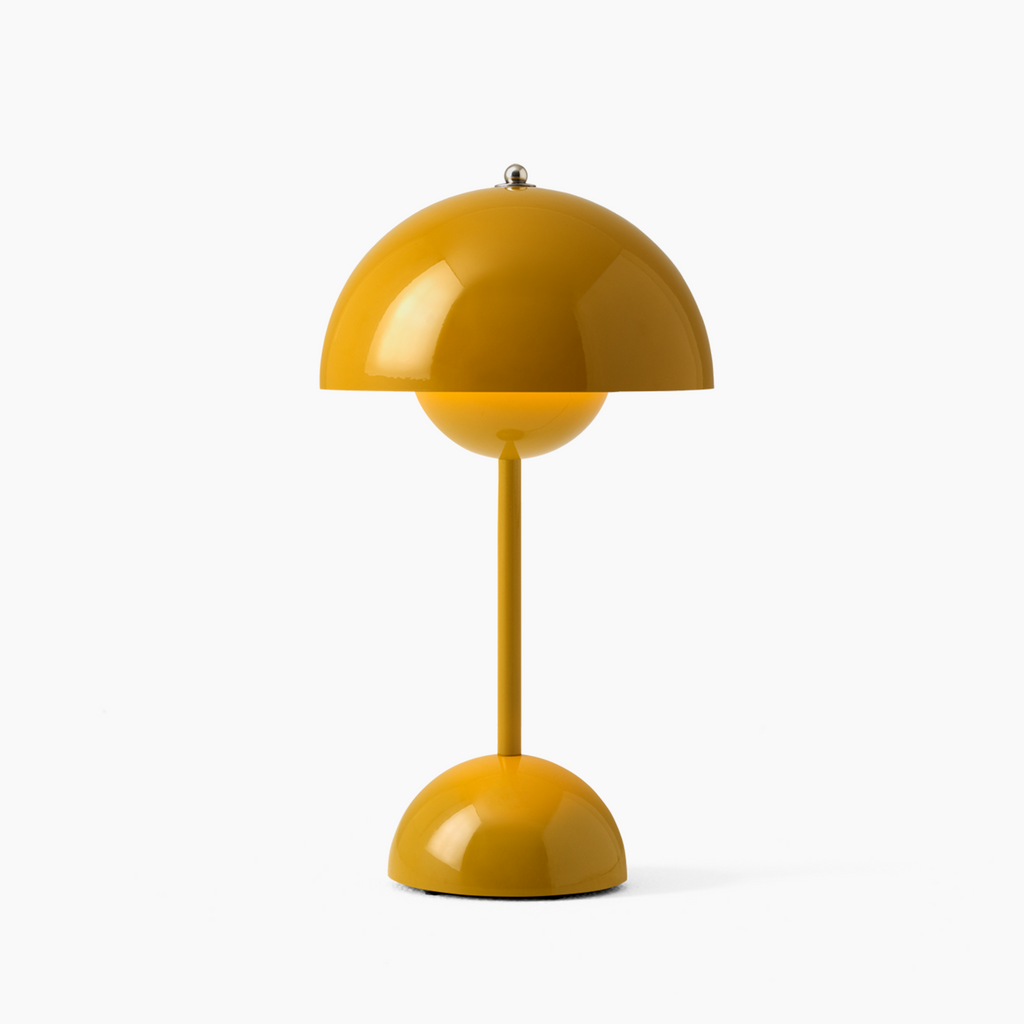 LumaFung Mushroom LED Ambient Table Lamp With Warm Glow