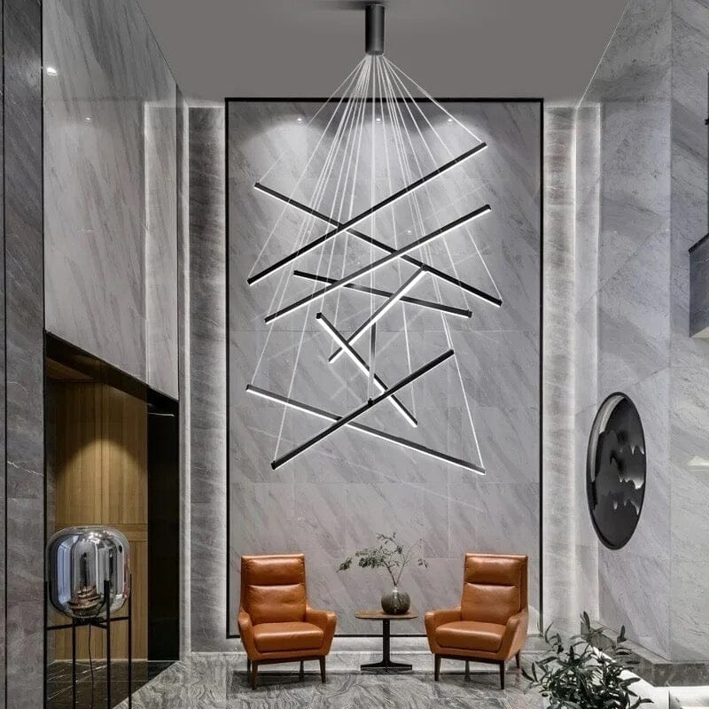 Alvora | Contemporary Duplex Chandelier