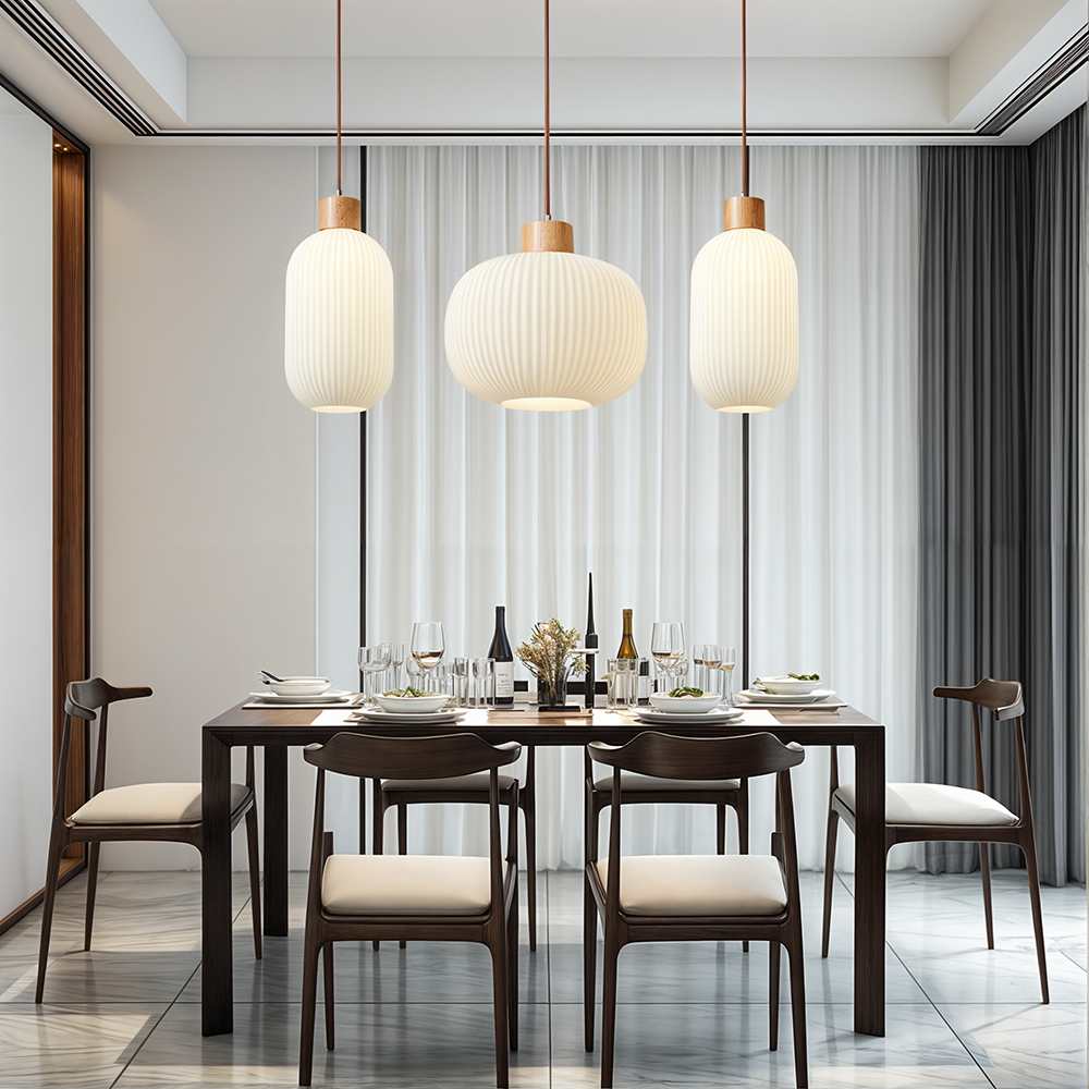 NovaGlaze Glass Stone Ceiling Light With Iron Finish by Ardent Studio