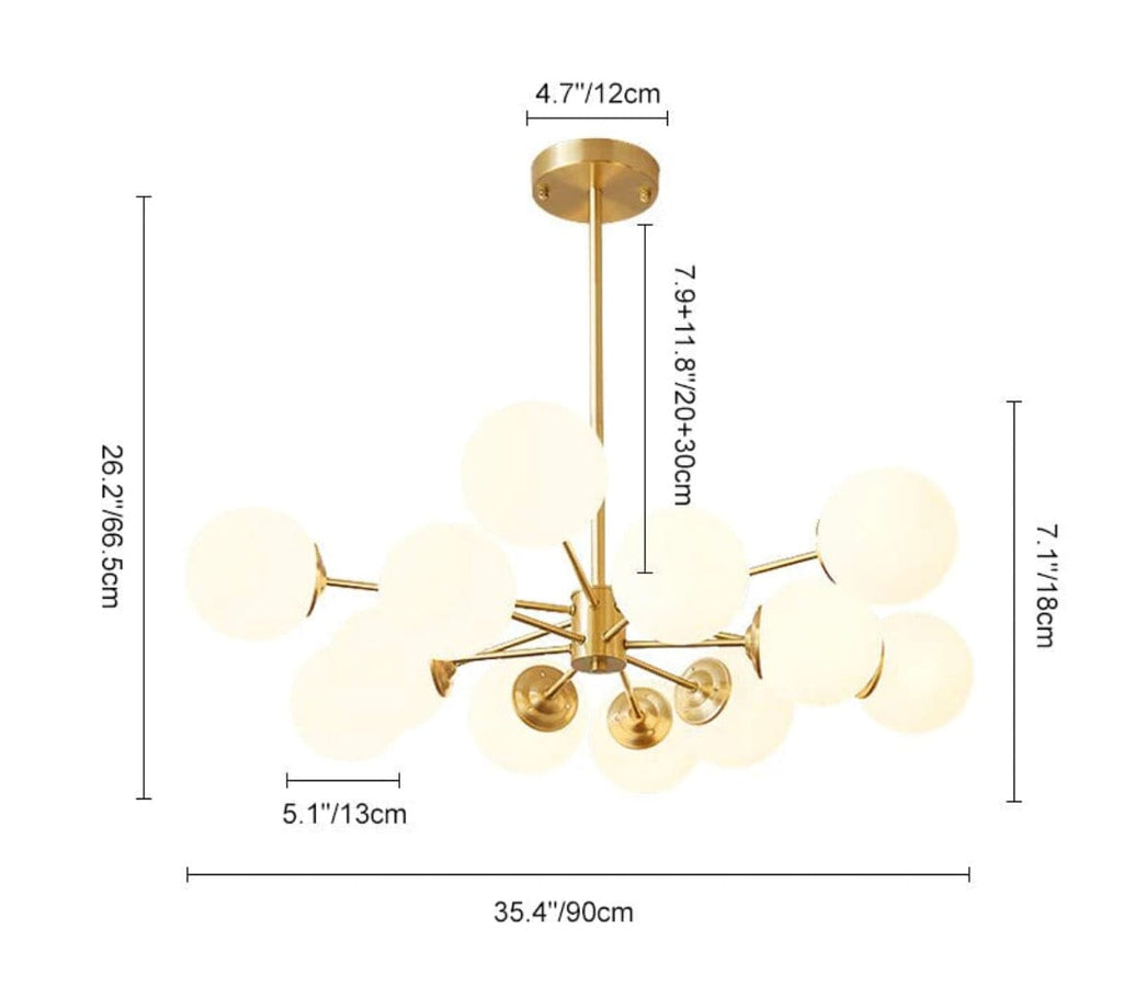 Aurelle Bubble Chandelier