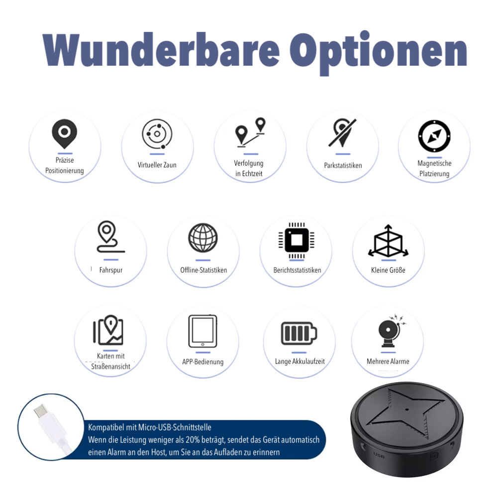 Track pod for car | Magnetic Mini GPS tracker for real-time monitoring