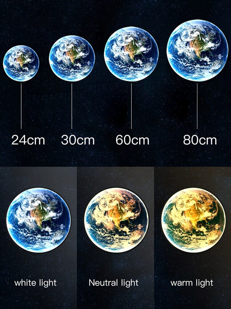 Liora Globe LED Wall Lamp With Acrylic Shade And Iron Frame