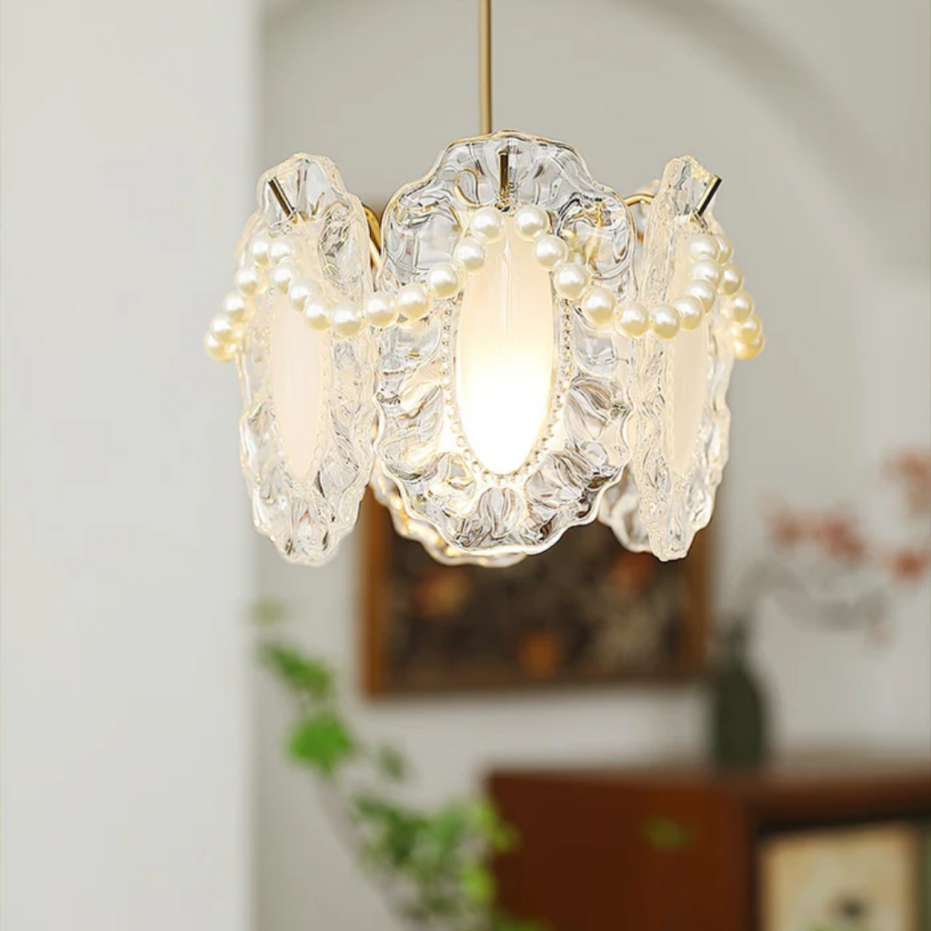 Aetha - Flower-shaped pendant lamp