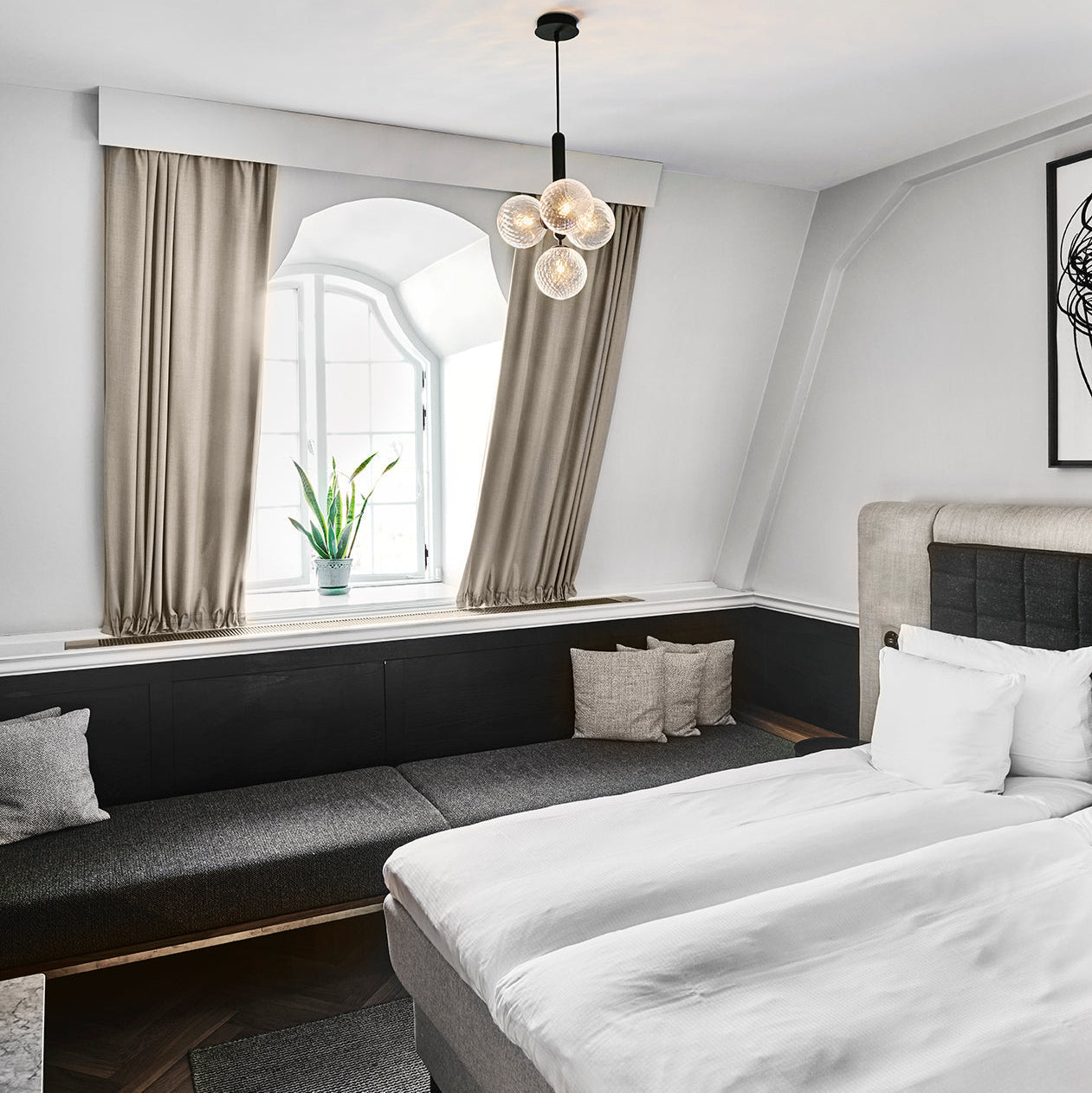 Aethera - Moderne glasspendelampe