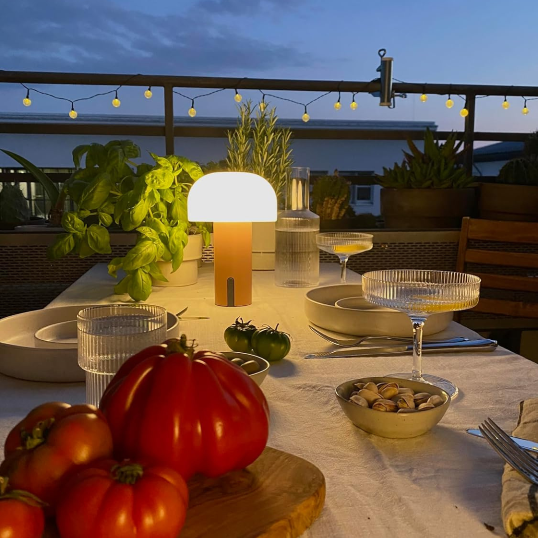 Aion - Mushroom Design LED Bordlampe