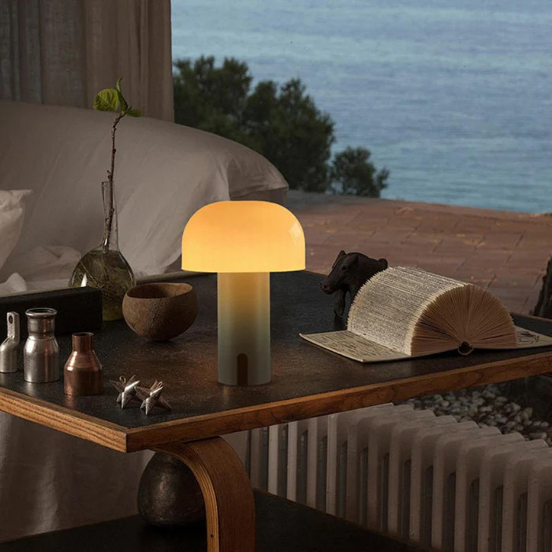 Aion - Mushroom Design LED Bordlampe