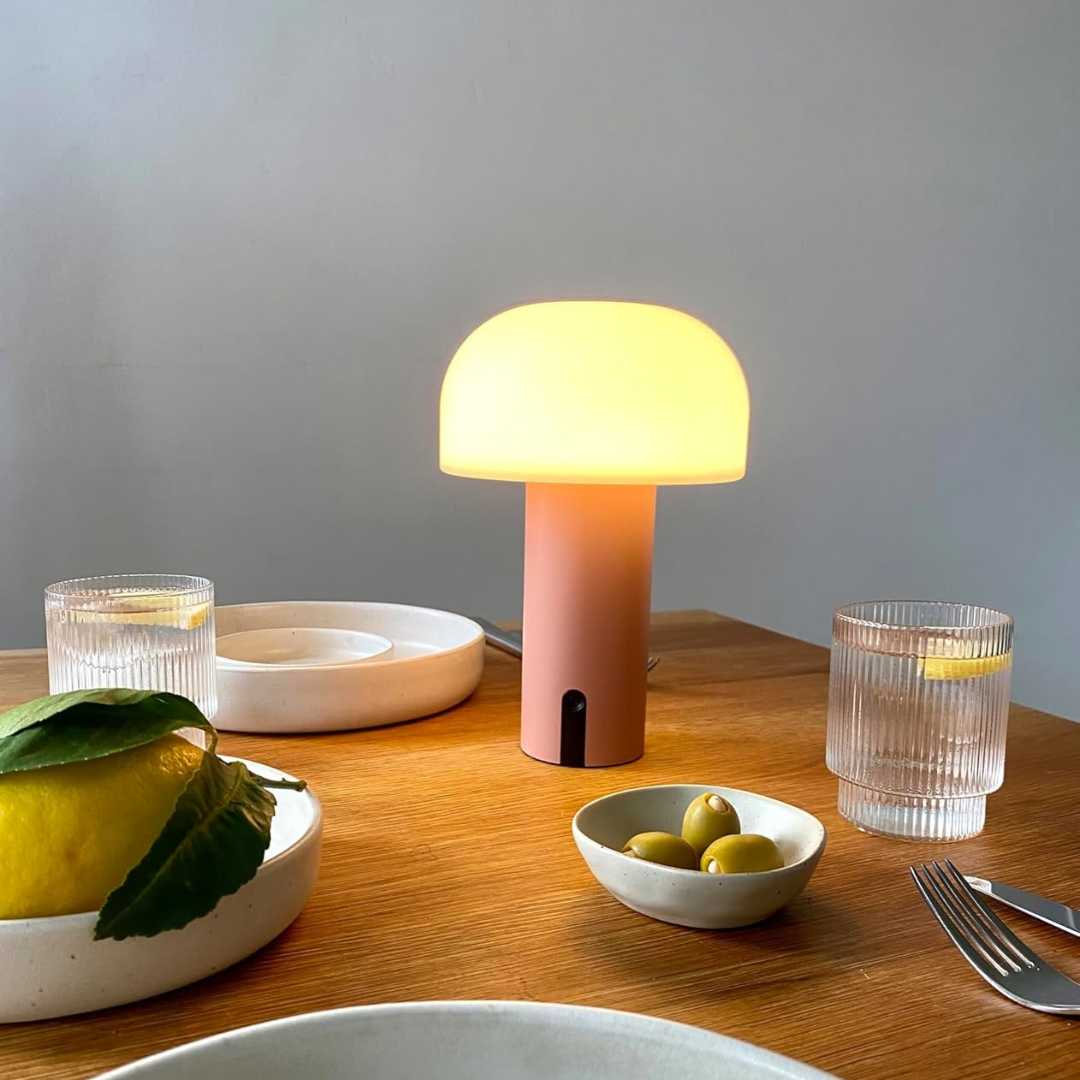 Aion - Mushroom Design LED Bordlampe