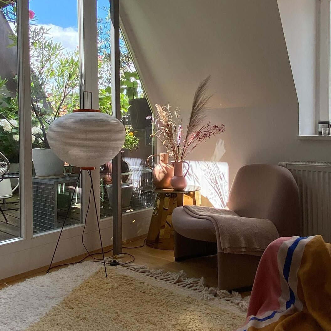 Hikaru – Rispapir Gulvlampe