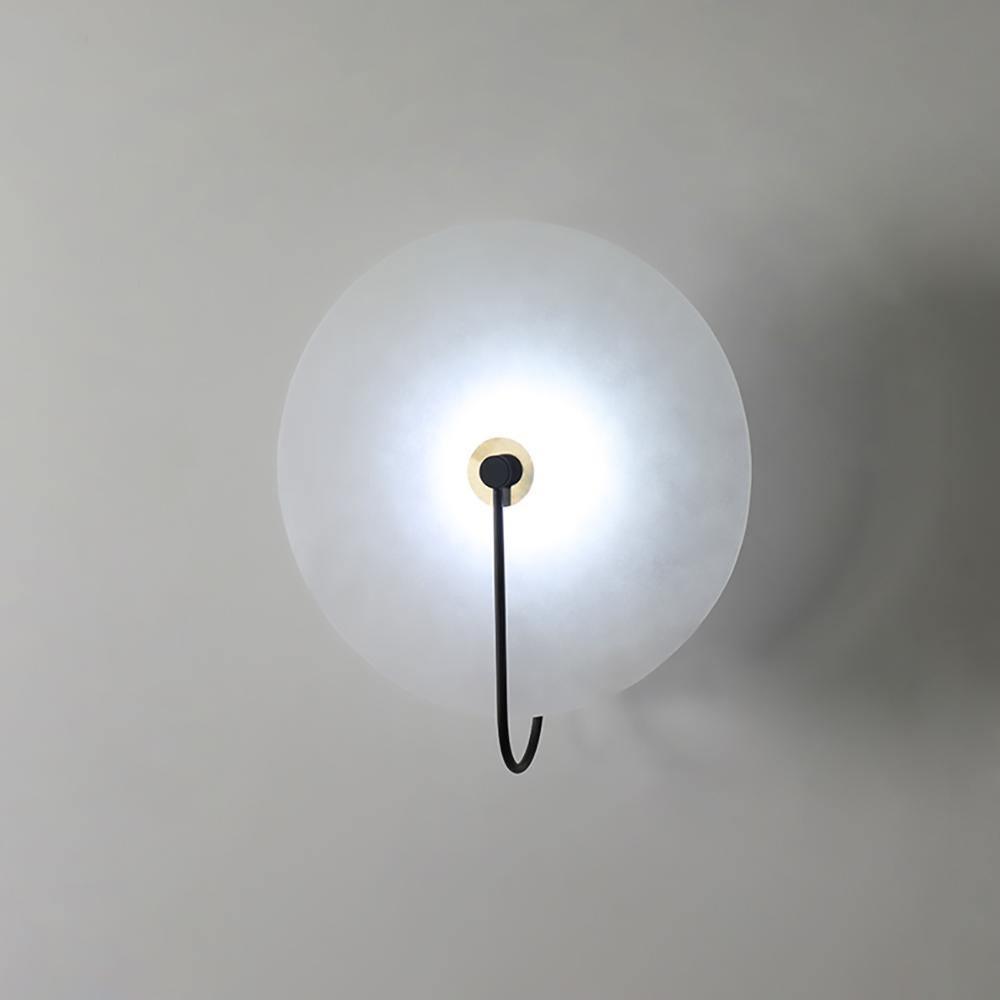 Alabaster LED vegglampe
