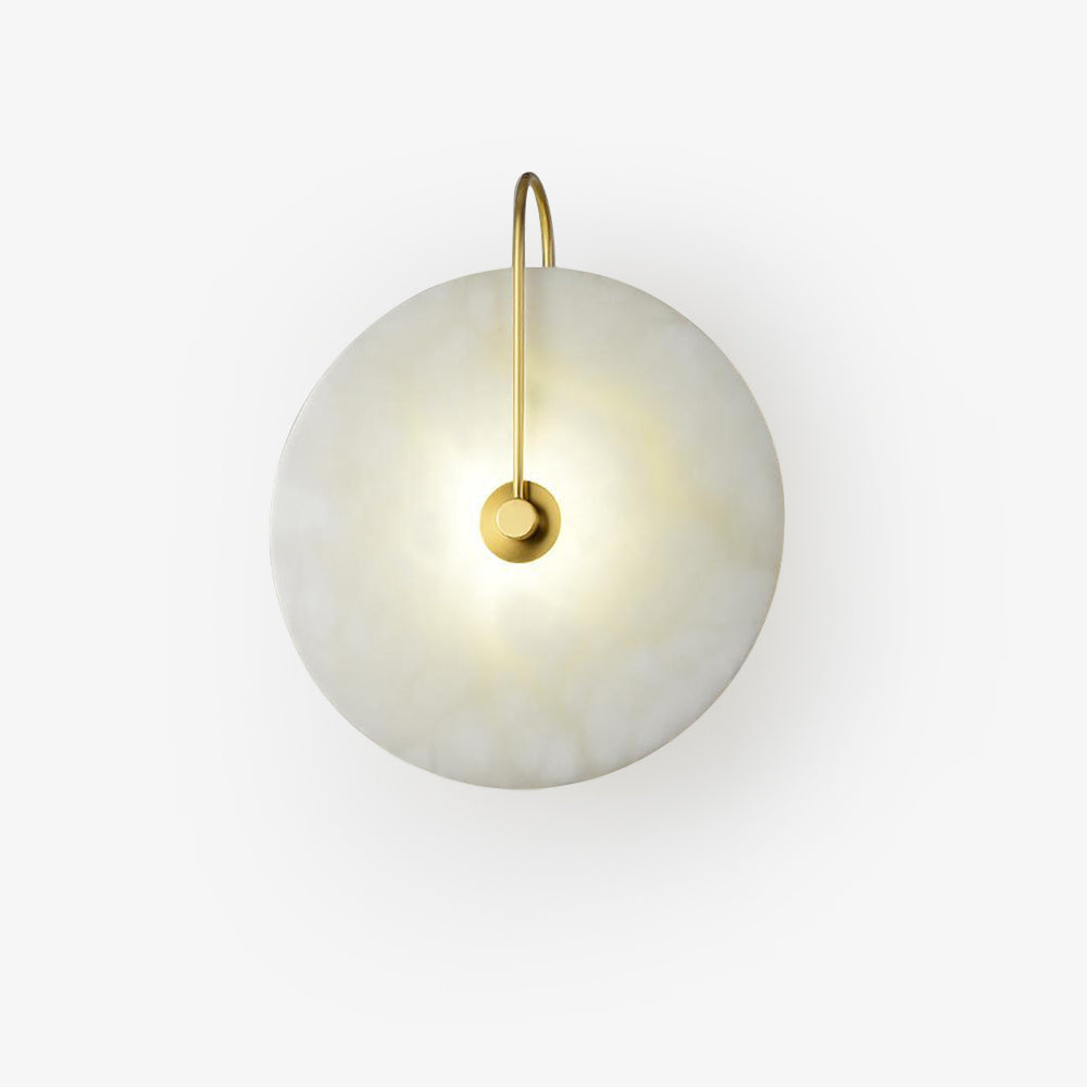 Alabaster LED vegglampe