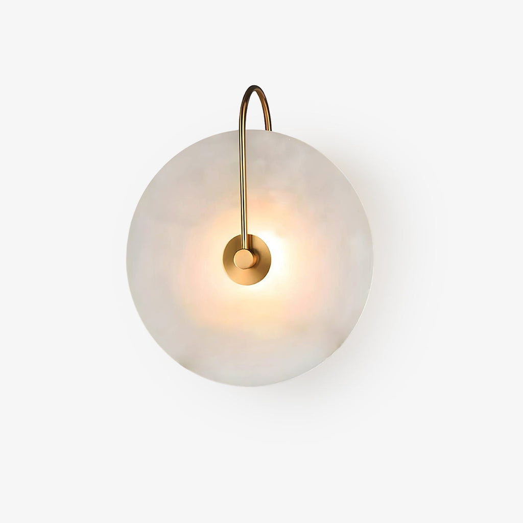 Alabaster LED vegglampe