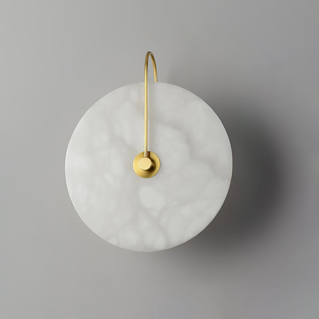 Alabaster LED vegglampe