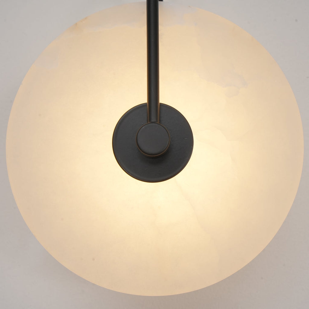 Alabaster LED vegglampe